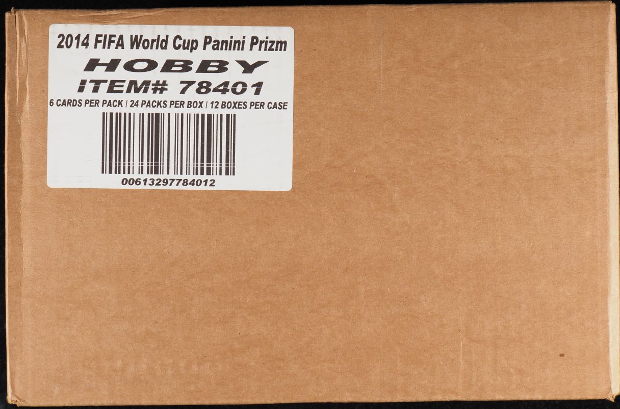 2014 Panini Prizm World Cup Soccer Factory Sealed Case, 12ct Box