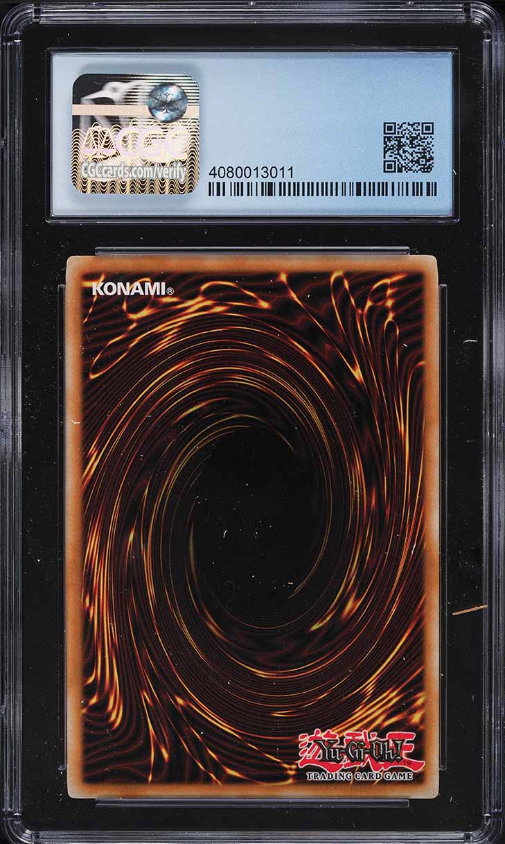 2012 Yu-Gi-Oh Gold Series Haunted Mine Ghost Rare Blue-Eyes White Dragon  CGC 9.5