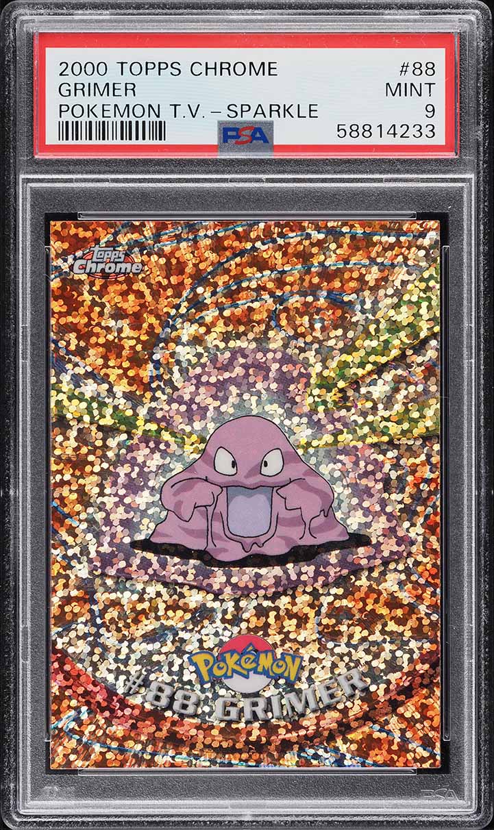 1997 Pokemon Japanese Rocket Gang Grimer #88 PSA 9 MINT on