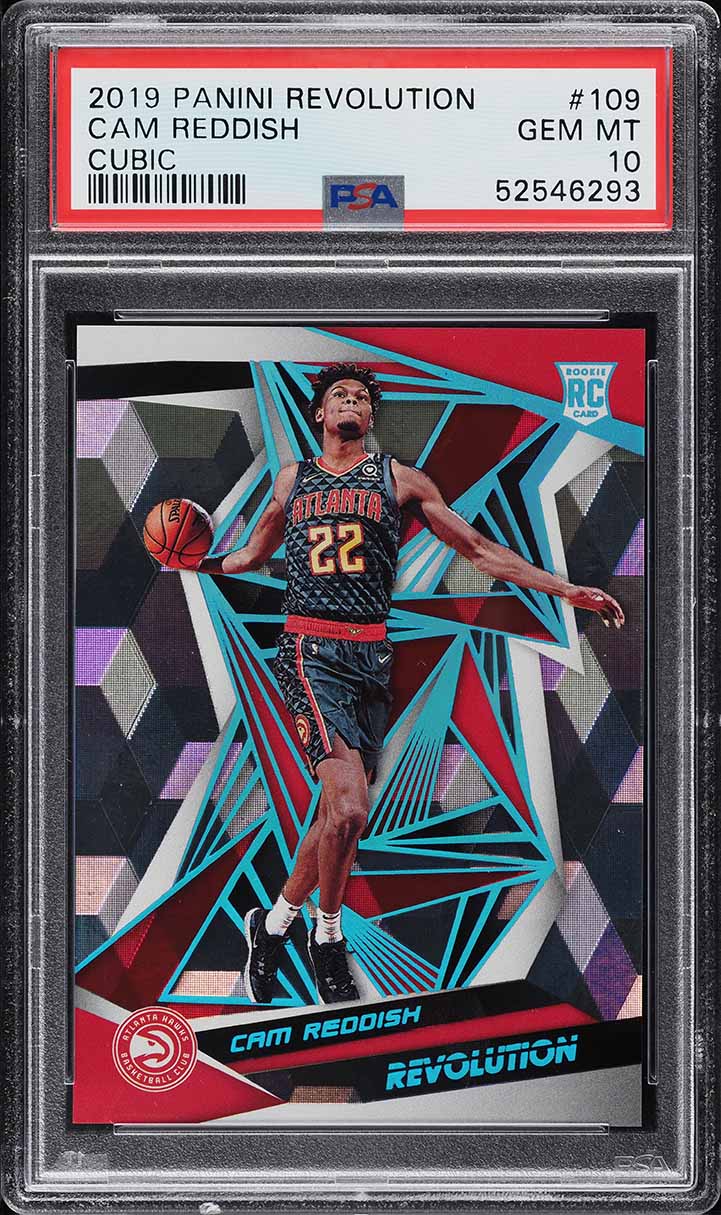 2019 Panini Revolution Cubic Cam Reddish ROOKIE /50 #109 PSA 10 GEM MINT