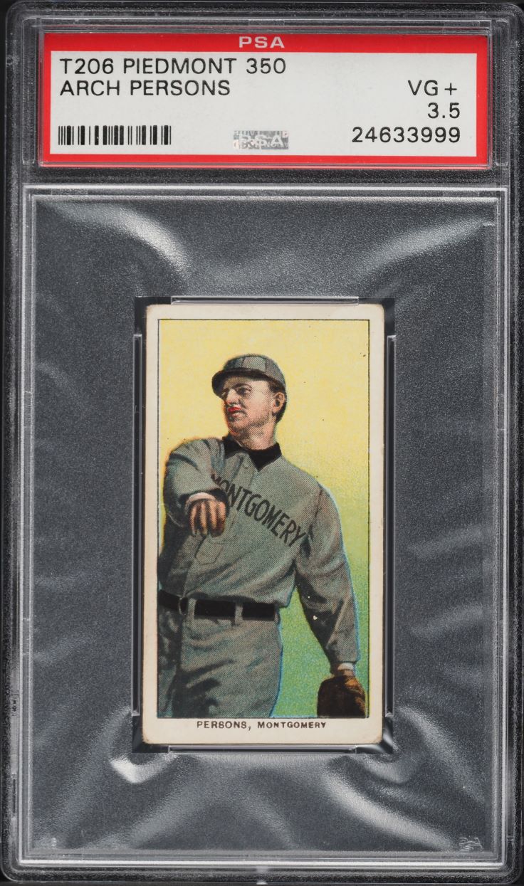 1909-11 T206 Jake Beckley PIEDMONT PSA 3 VG on Fanatics Collect