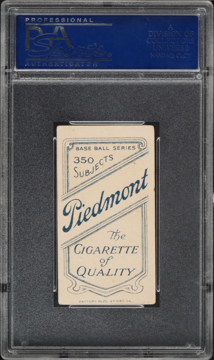 1909-11 T206 Clark Griffith PORTRAIT PSA 4 VGEX
