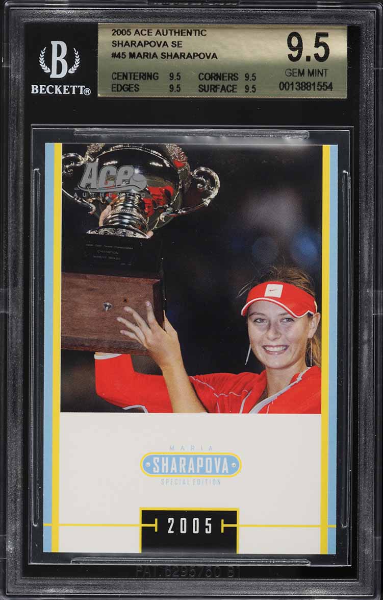 2024 Topps Graphite Advantage Blue Ref Maria Sharapova AUTO /50