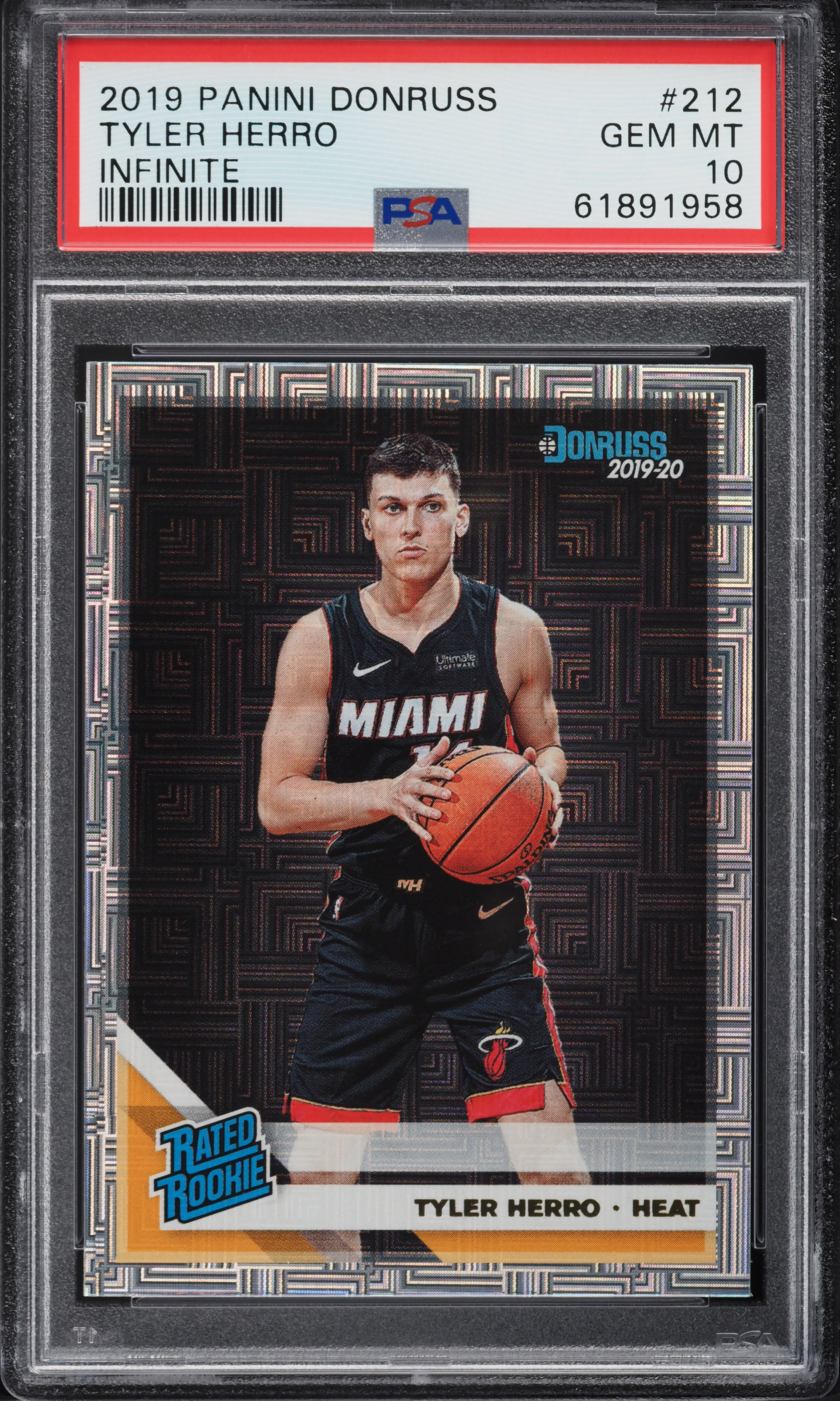 Tyler Herro DONRUSS GOLD PSA10 タイラー・ Tyler Herro 2020-21
