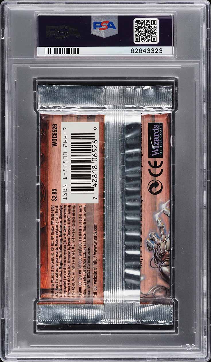 mtg weatherlight booster box 1997 Magic The Gathering MTG Weatherlight Booster Pack PSA 9 MINT on  Fanatics Collect