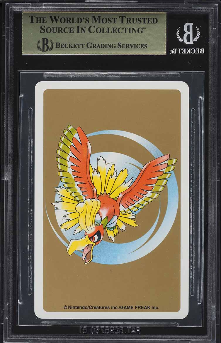 1999 Pokemon Japanese Gold Poker Set Nintendo Playing Card Espeon #196 BGS  9.5 on Fanatics Collect
