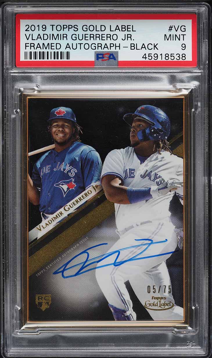 2019 Topps Update Platinum Vladimir Guerrero Jr. ROOKIE 1/1 #US1