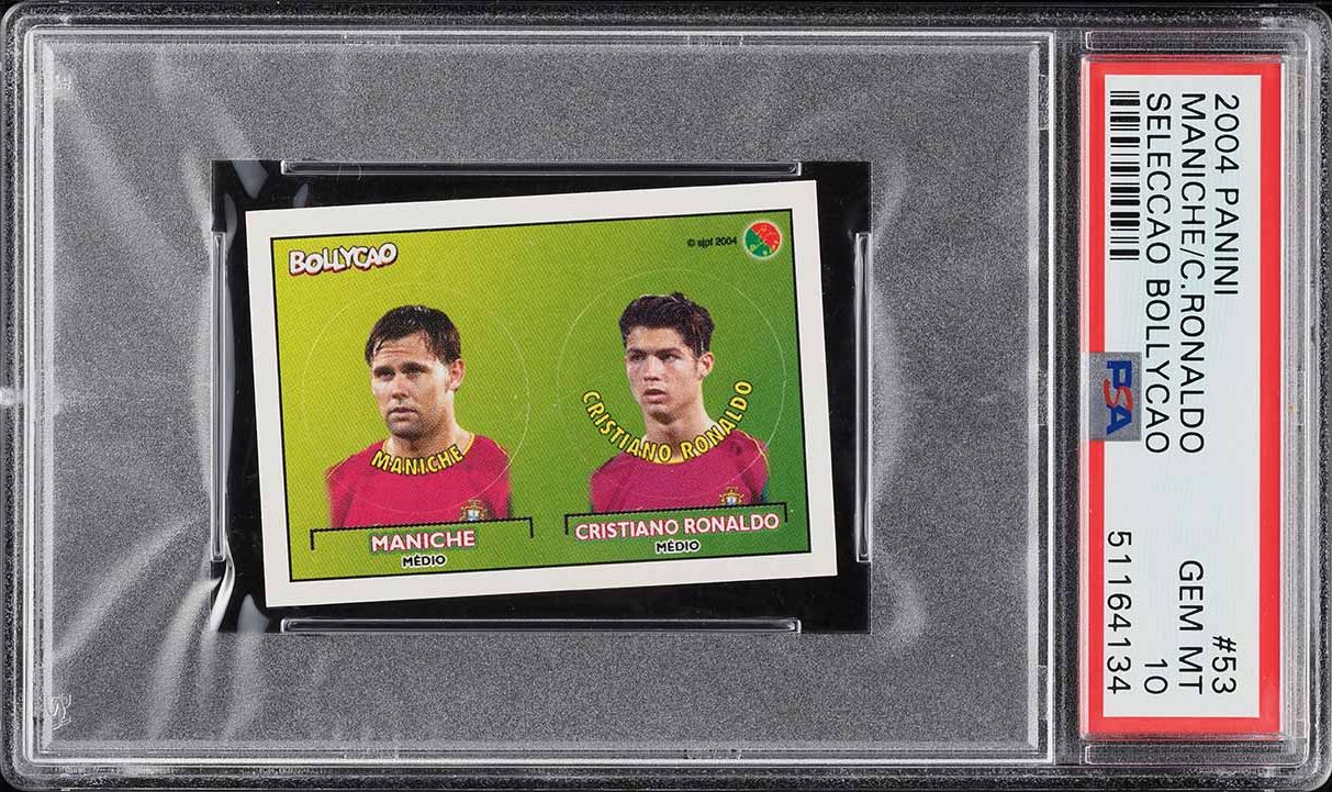 2004 SP Authentic Manchester United Cristiano Ronaldo #67 PSA 9