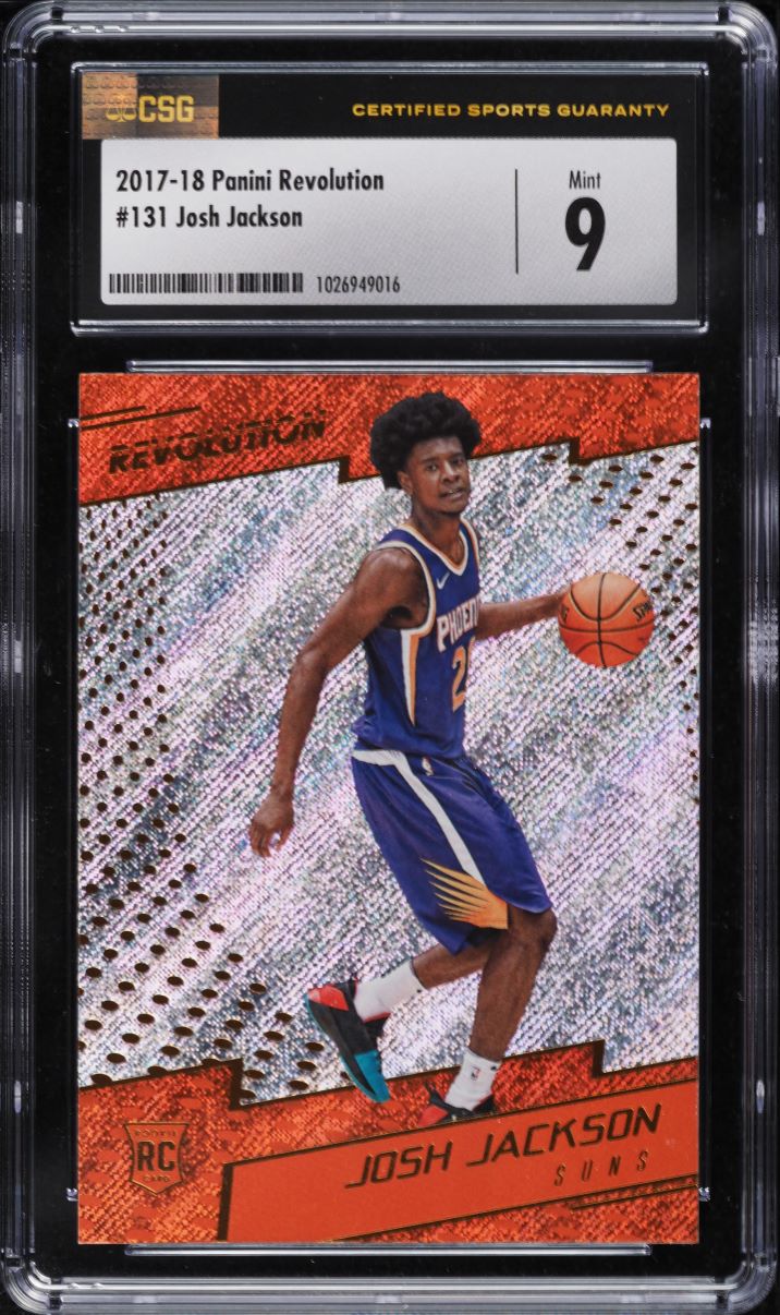 2017 Panini Revolution Josh Jackson ROOKIE #131 CSG 9 MINT