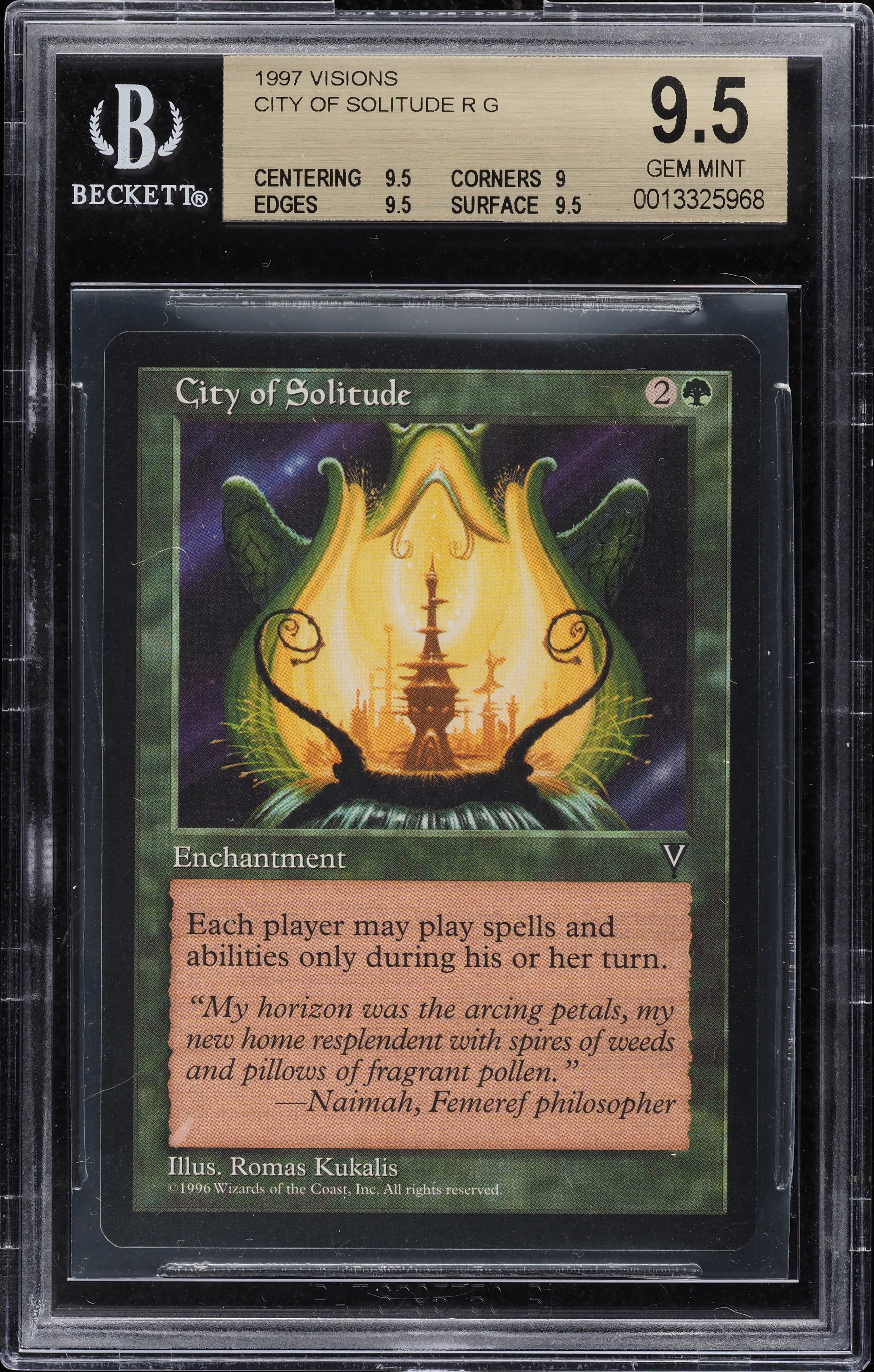 MtG 孤独の都/City of Solitude VIS 多言語4枚セット MtG 孤独の都