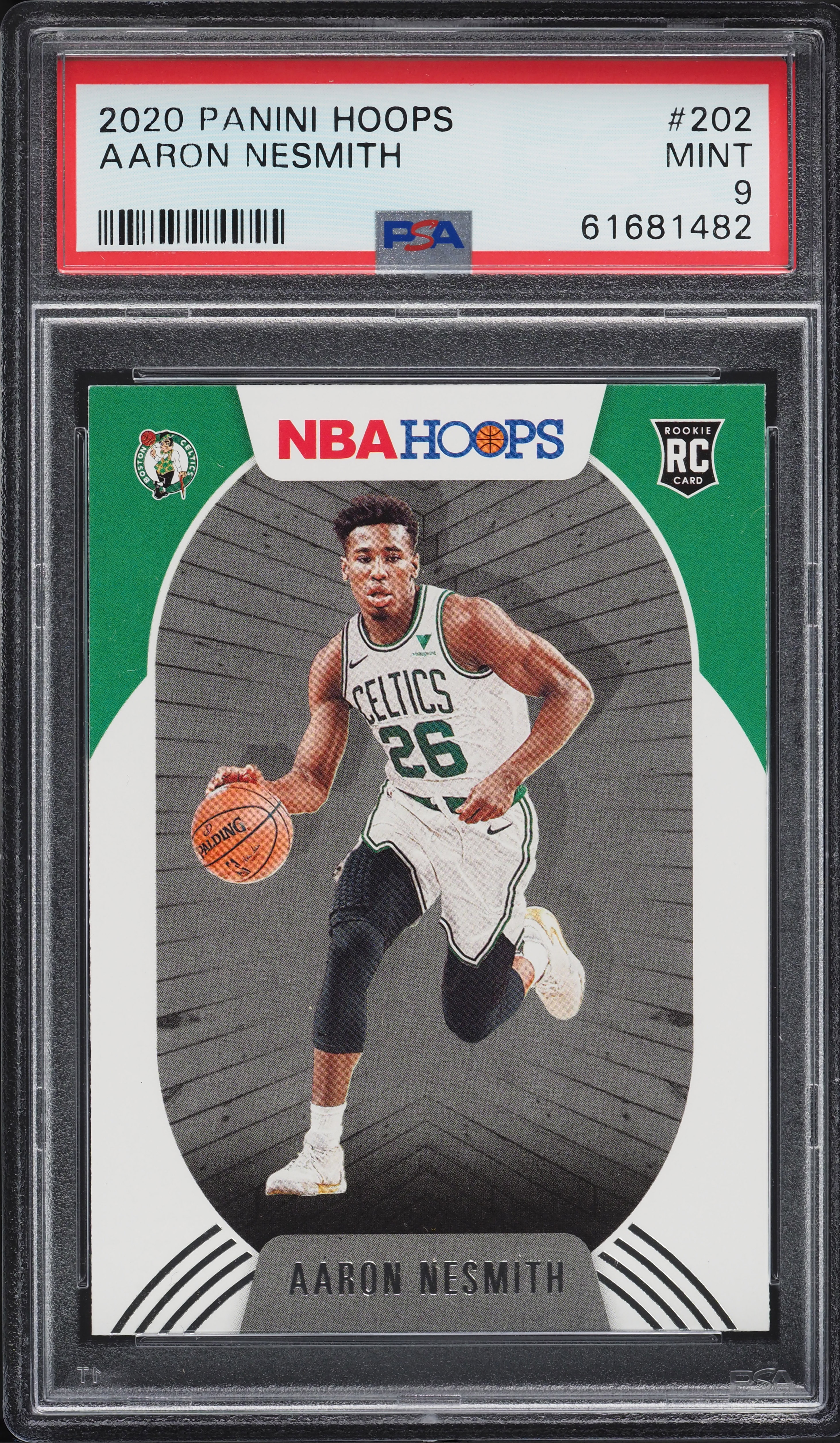 2020 Panini Hoops Basketball Aaron Nesmith #202 PSA 9