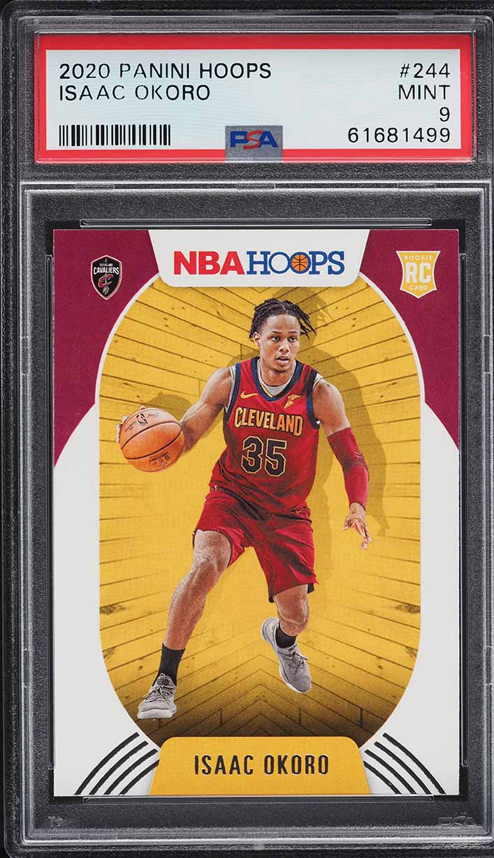 2020 Hoops Isaac Okoro ROOKIE #244 PSA 9 MINT