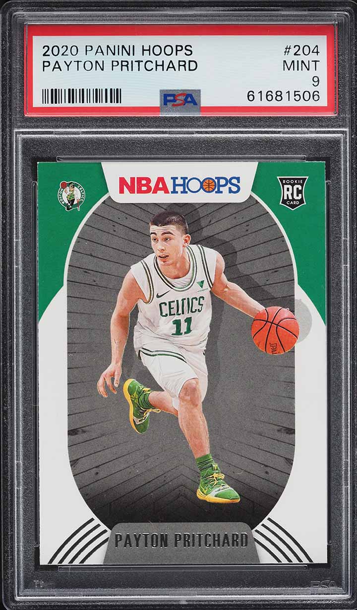 2020 Hoops Payton Pritchard ROOKIE #204 PSA 9 MINT