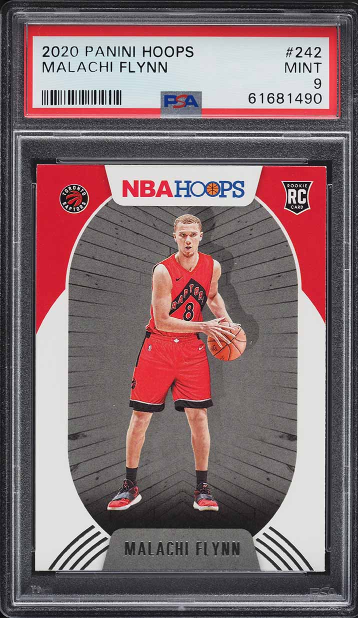 2020 Hoops Malachi Flynn ROOKIE #242 PSA 9 MINT