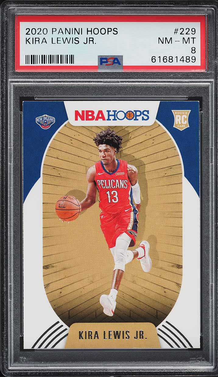 2020 Hoops Kira Lewis Jr. ROOKIE #229 PSA 8 NM-MT