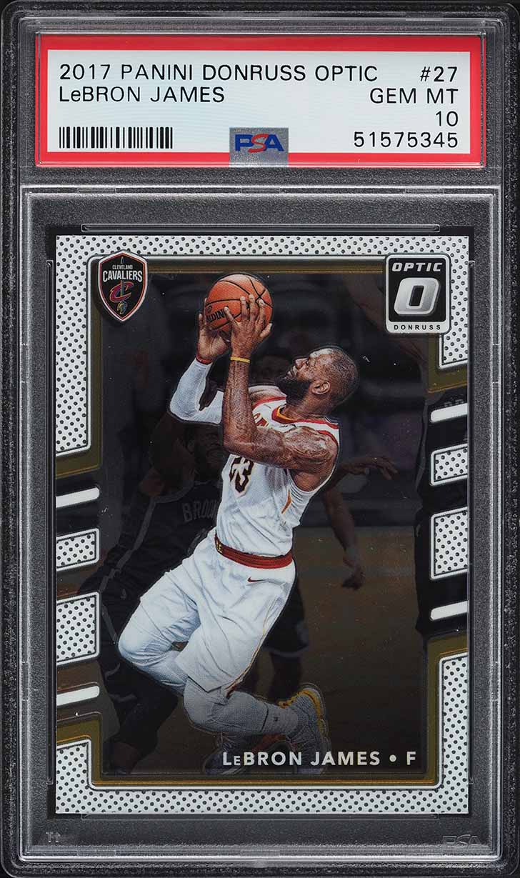 2017 donruss lebron james