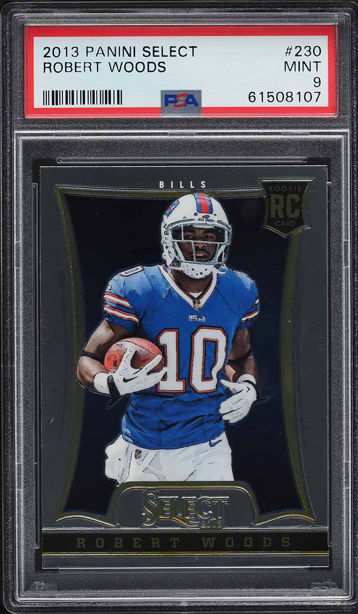 2013 Select Football Robert Woods ROOKIE #230 PSA 9 MINT