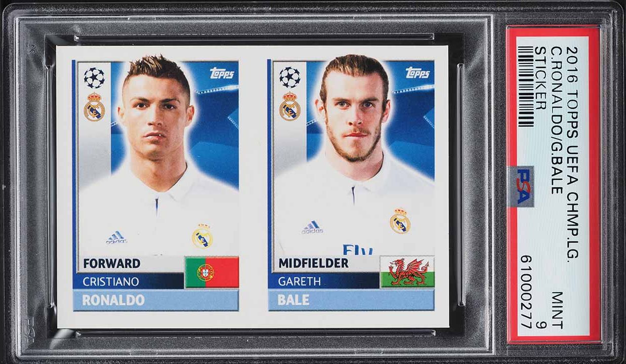 2016 Topps UEFA Champions League Sticker Cristiano Ronaldo 