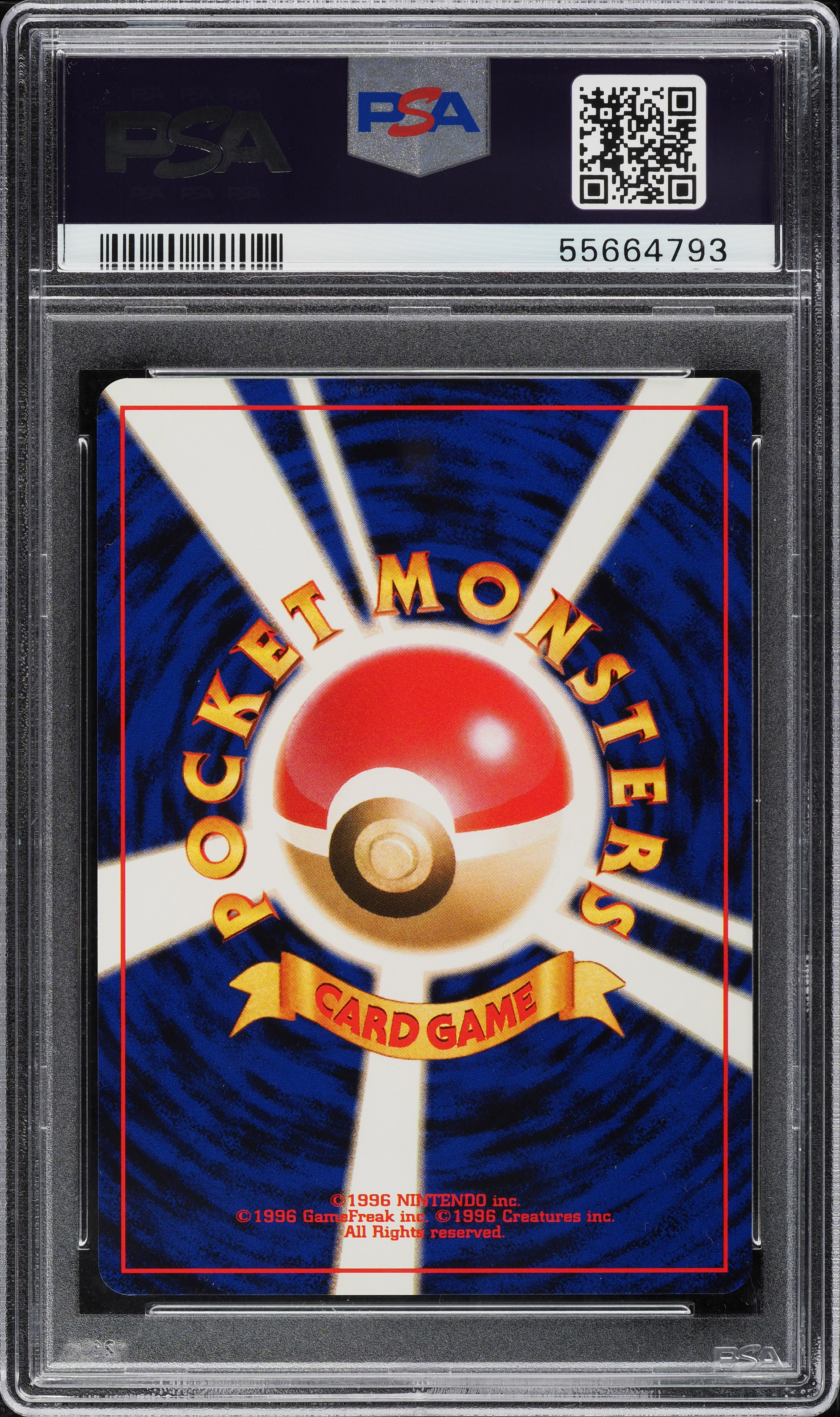2001 Pokemon Japanese Darkness And To Light Lucky Stadium PSA 10