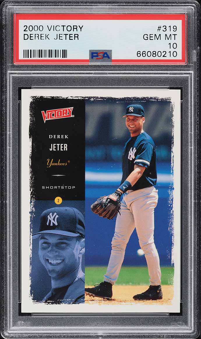 2000 Upper Deck Victory Derek Jeter #319 PSA 10 GEM MINT