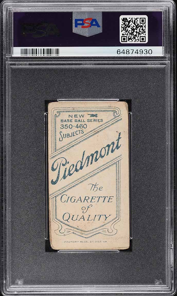 1909-11 T206 John McGraw GLOVE AT HIP PSA 2 GD