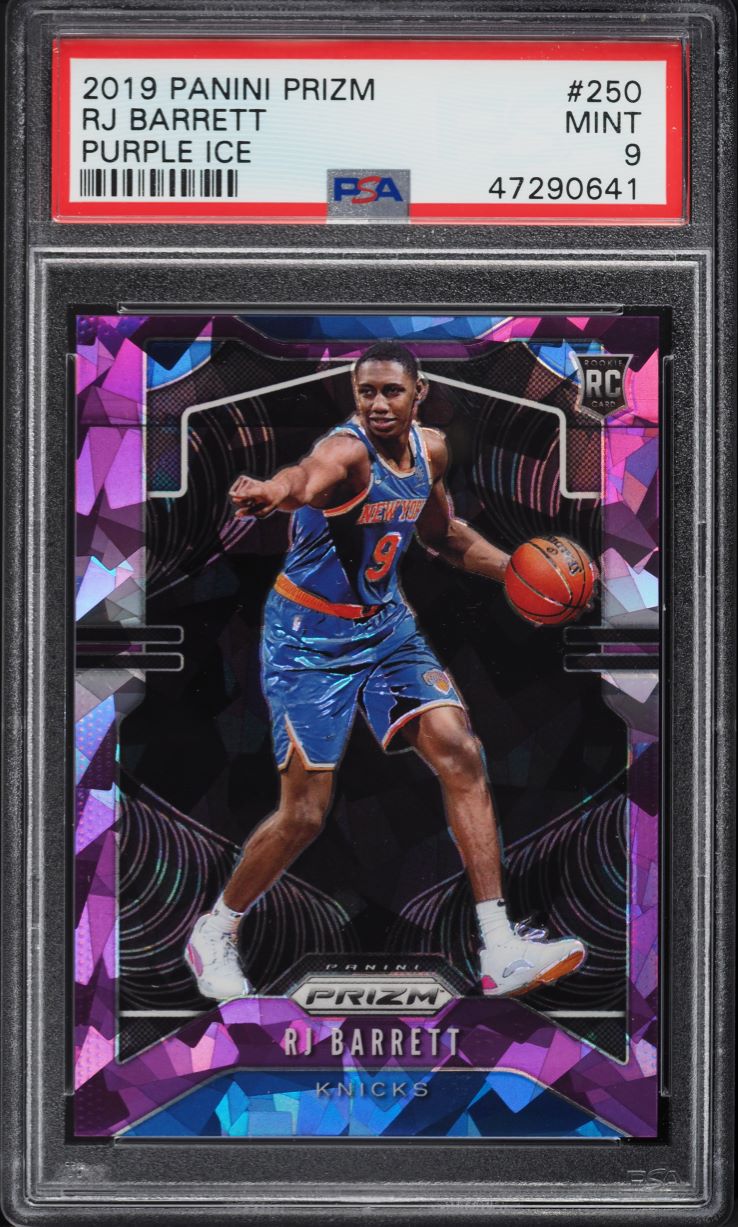 その他 RJ Barrett RC rookie auto PSA9 2019 Panini Spectra Variation Silver RJ Barrett ROOKIE #129 CSG