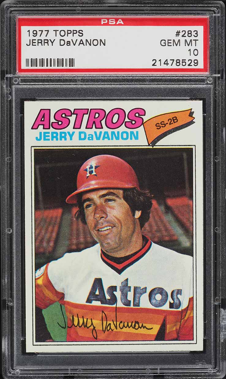 1977 Topps Jerry DaVanon #283 PSA 10 GEM MINT