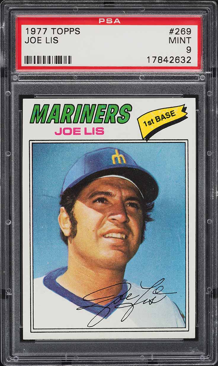 1977 Topps Joe Lis #269 PSA 9 MINT