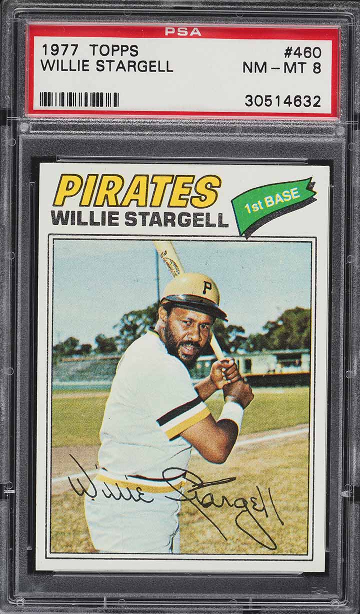 1977 Topps Willie Stargell #460 PSA 8 NM-MT