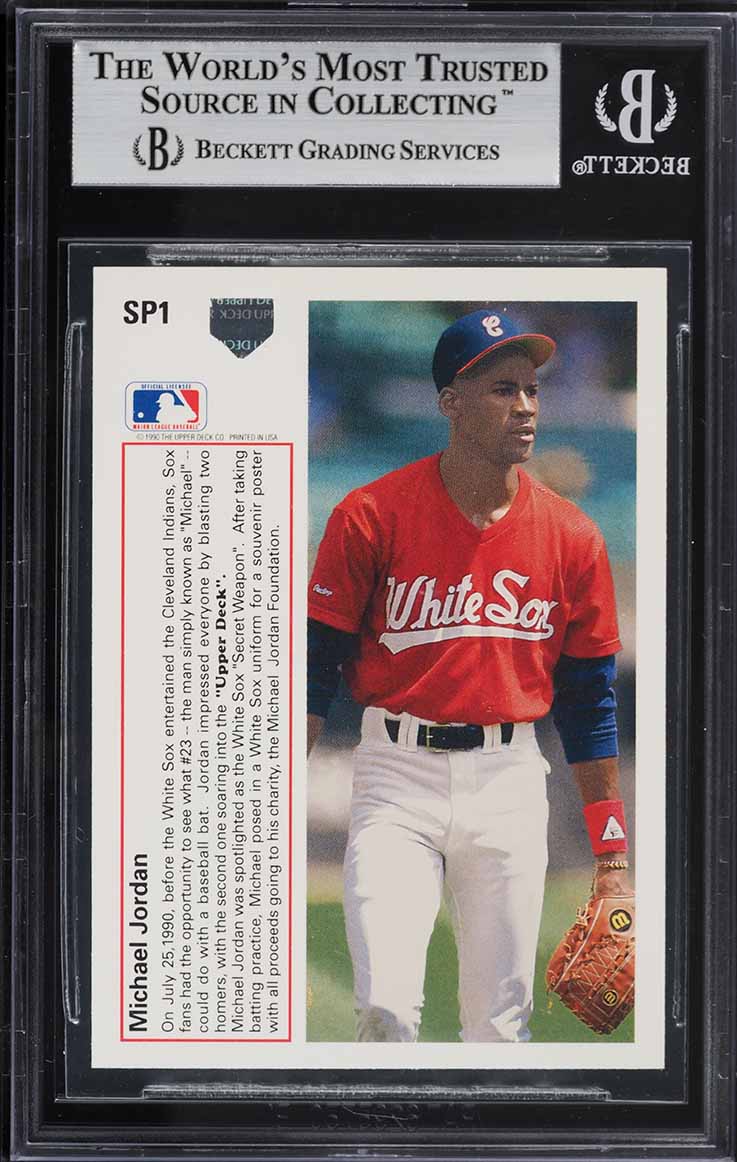 1991 Upper Deck Michael Jordan ROOKIE #SP1 BGS 9 MINT