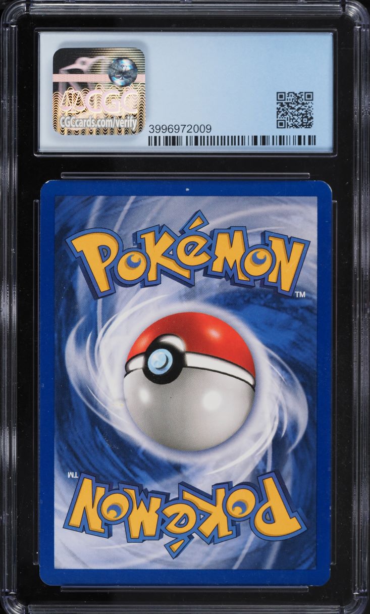 2000 Pokemon Italian Base Set 1st Edition Holo Alakazam #1 CGC 8