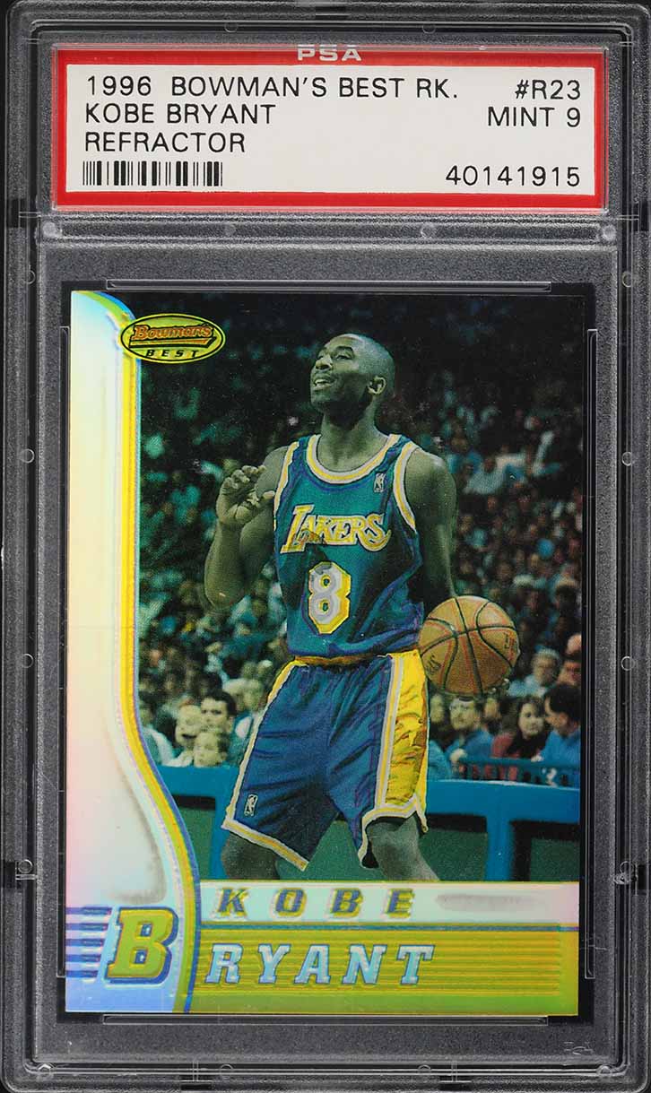 コービー・ブライアント1997 Bowman's Refractor Kobe Bryant [Atomic Refractor] #T4 Prices | 1997 Bowman's Best