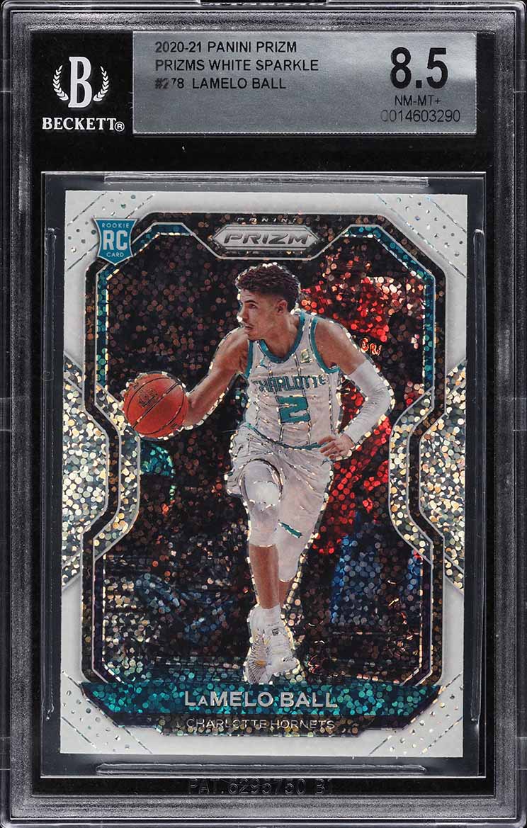 2015 Panini Prizm White Sparkle Nikola Jokic ROOKIE #335 BGS 10