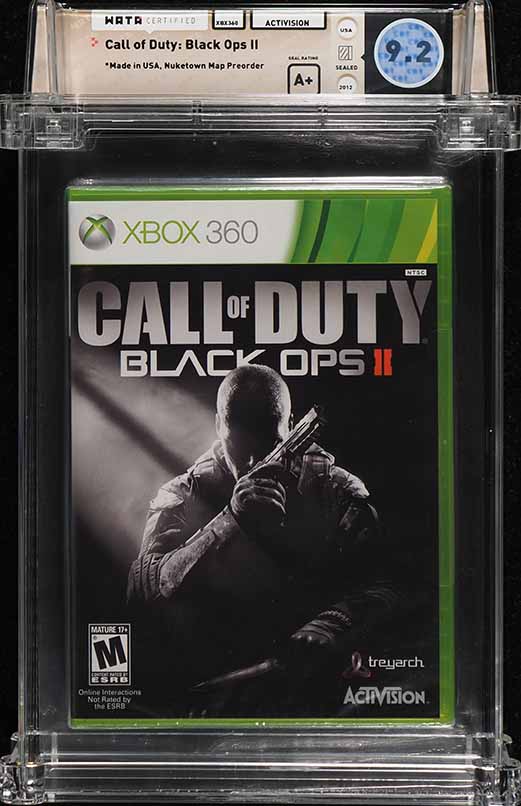 Call of Duty: Black Ops 2 (Microsoft Xbox 360) WATA 9.2 A+ Sealed