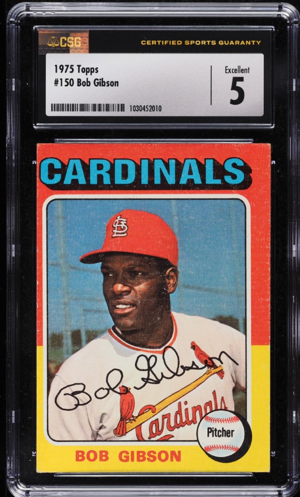 1975 Topps Bob Gibson #150 CSG 5 EX