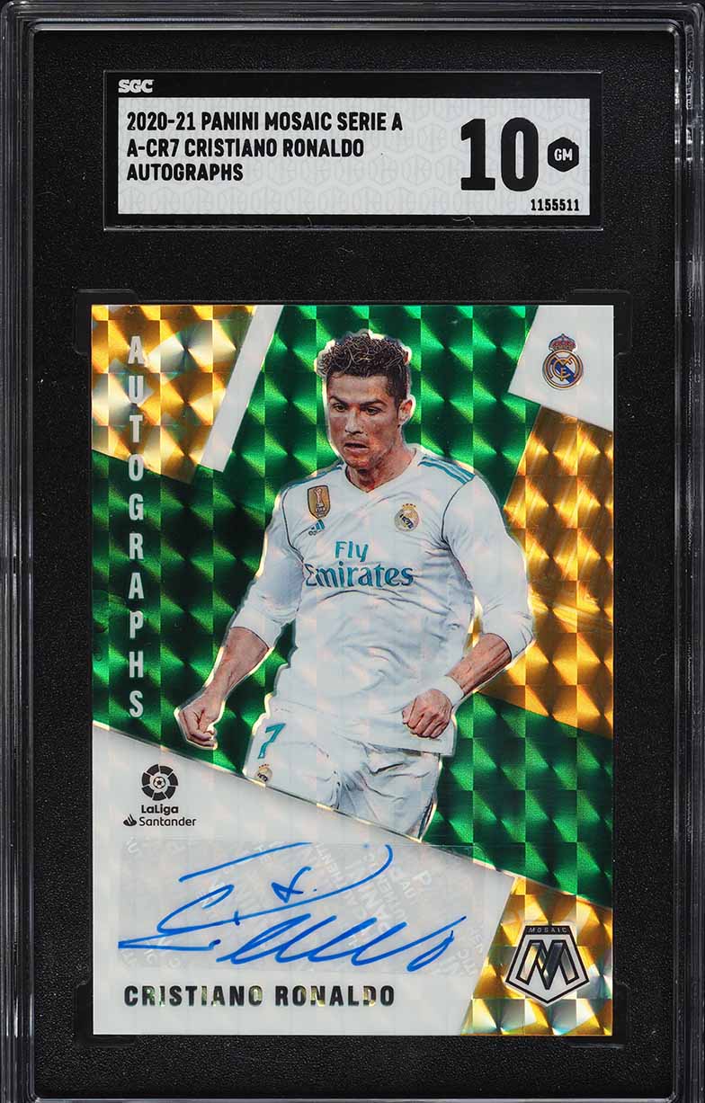 2022 Panini Chronicles Contenders Serie A Cristiano Ronaldo AUTO