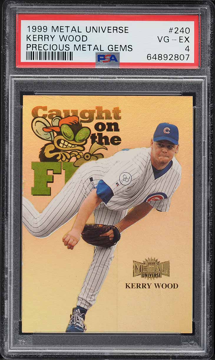1999 Metal Universe Precious Metal Gems PMG Kerry Wood /50 #240