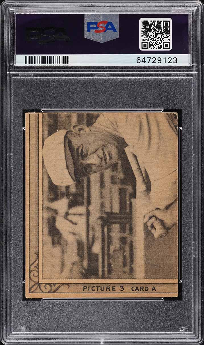 1935 Goudey 4-In-1 Brandt Maranville Babe Ruth McManus #3A PSA 3 VG