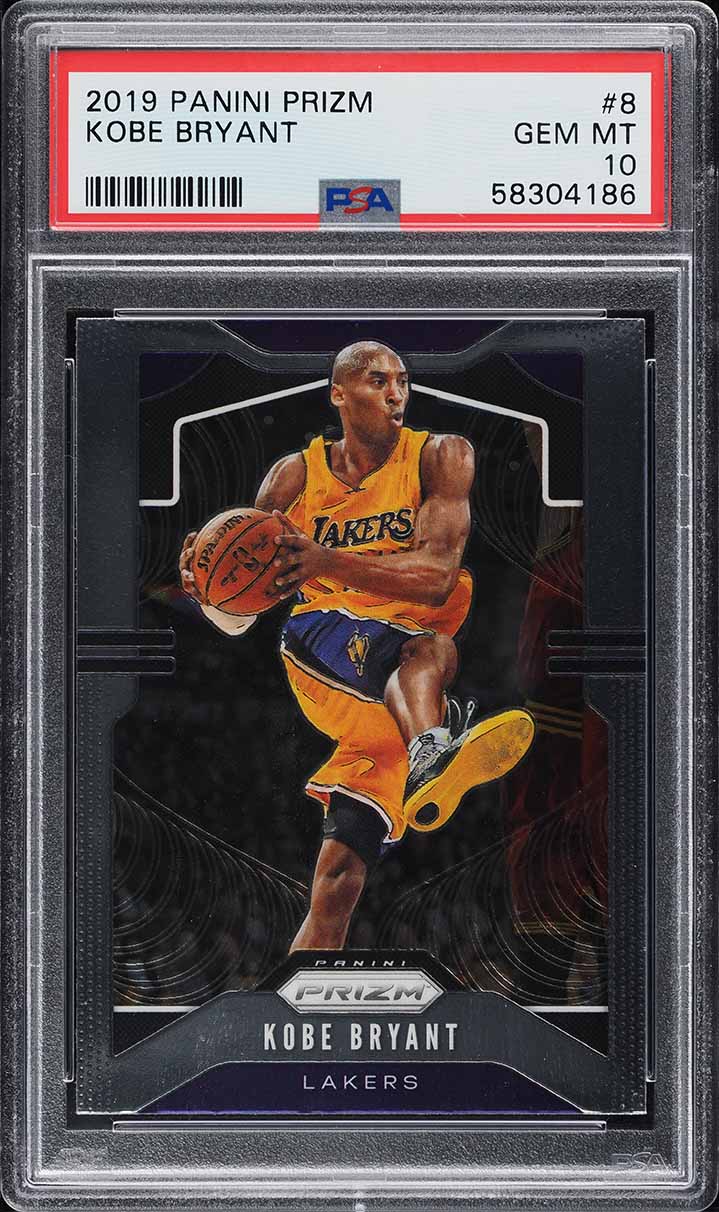 2019 Select In Flight Tie-Dye Prizm Kobe Bryant AUTO DNA 10 /25