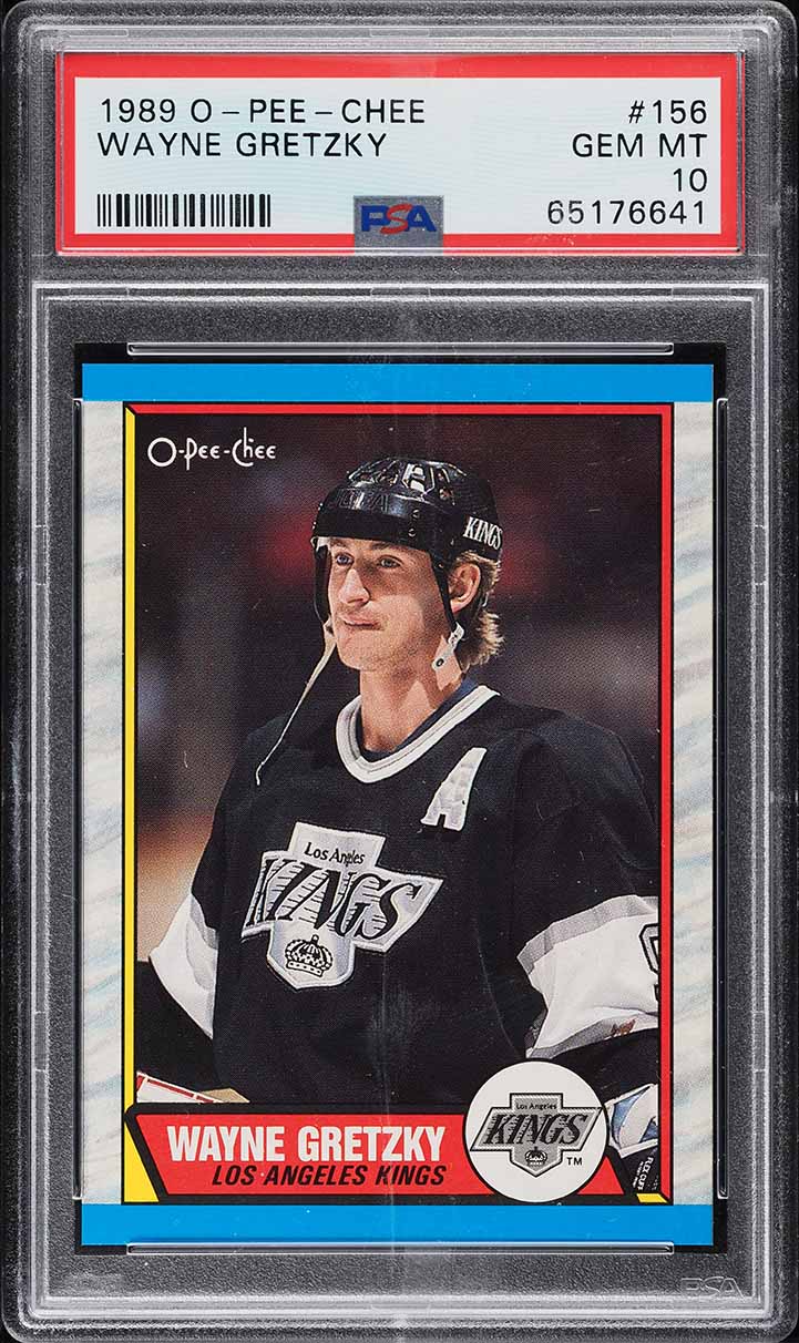 1989 O-Pee-Chee Hockey Wayne Gretzky #156 PSA 10 GEM MINT