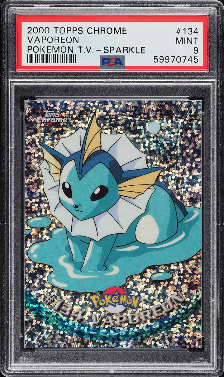 2023 Pokemon Japanese SV Promo Yu Nagaba X PCG Campaign Vaporeon