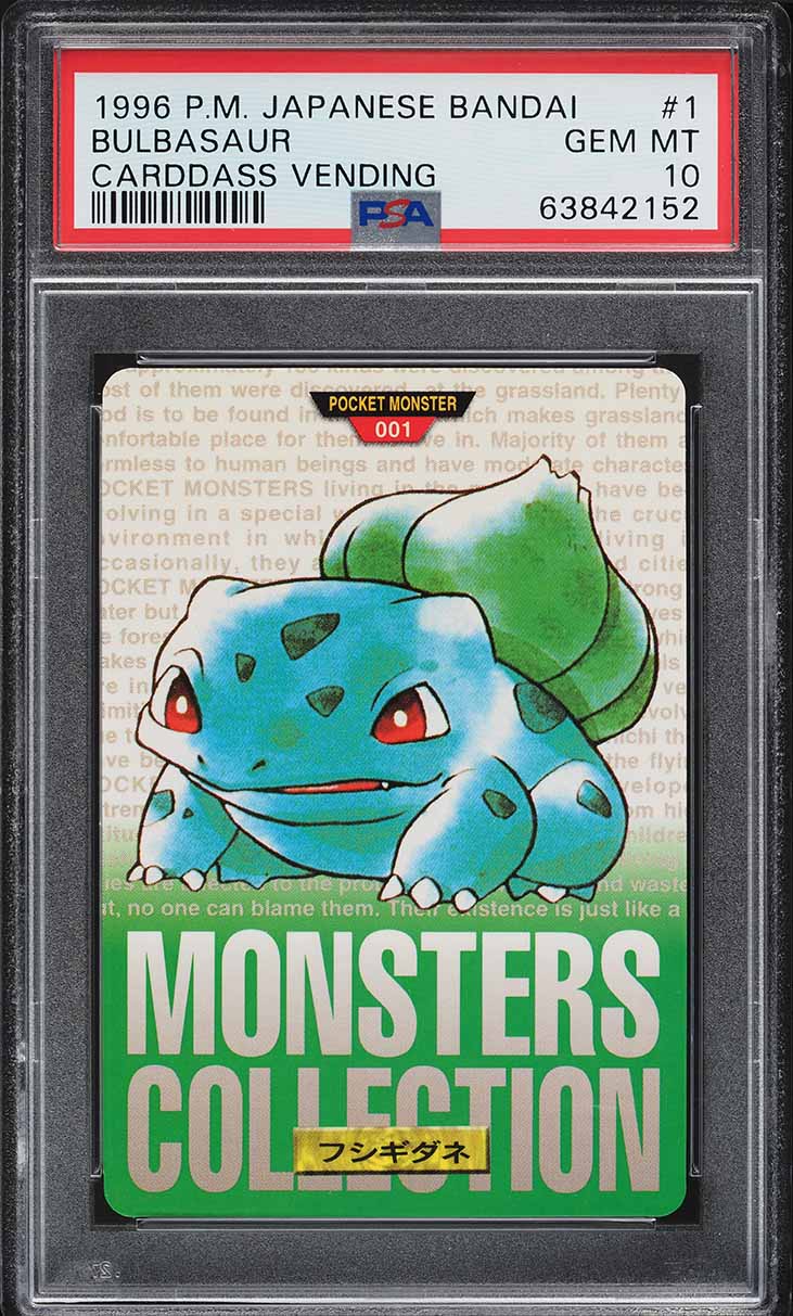 Bulbasaur PSA 10