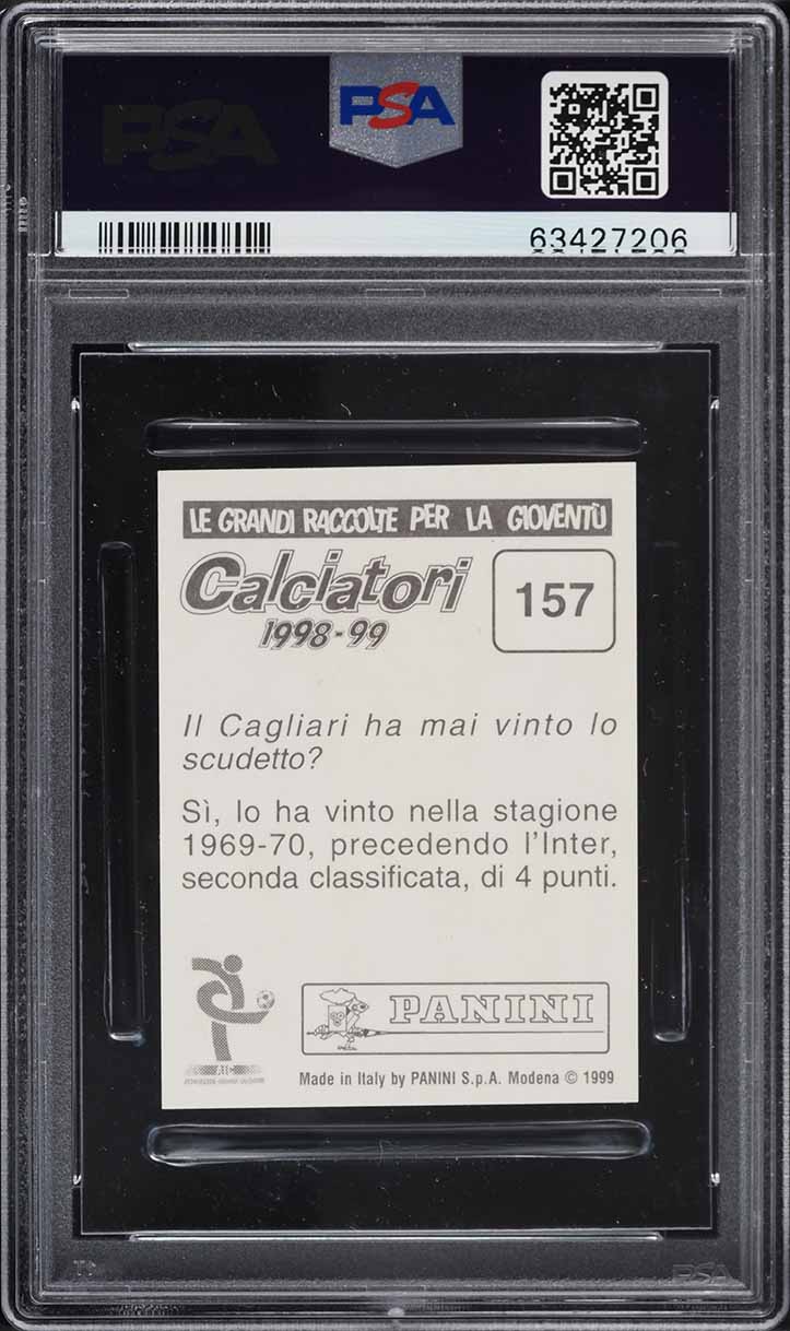 1998 Panini Calciatori Alessandro Del Piero #157 PSA 8 NM-MT