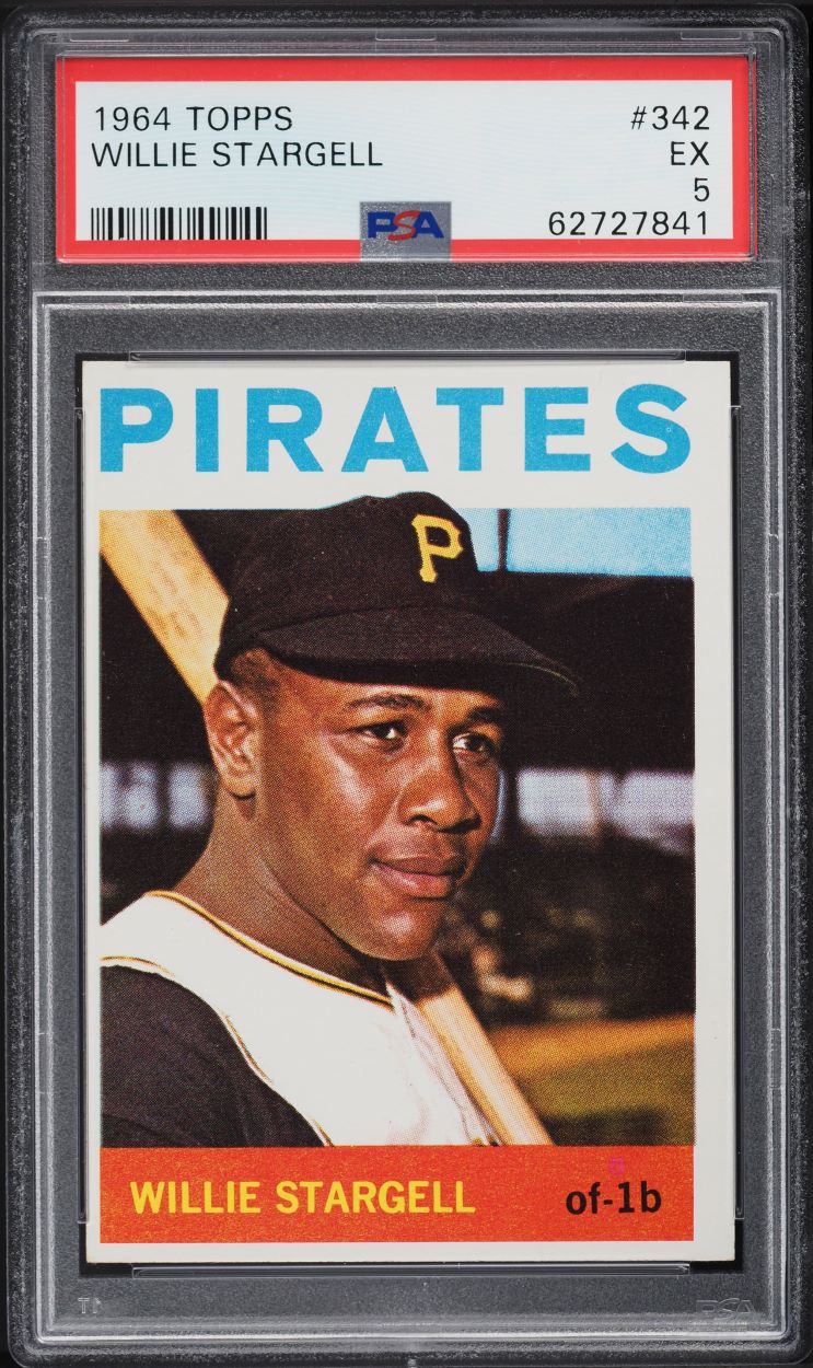 1964 Topps Willie Stargell #342 PSA 5 EX