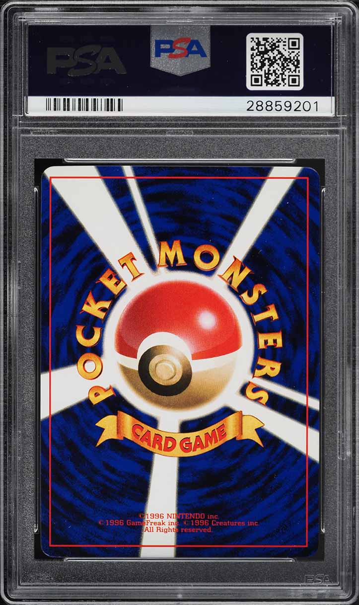 1999 Pokemon Japanese Corocoro Comics Glossy Hama-Chan's Slowking PSA 10 GEM