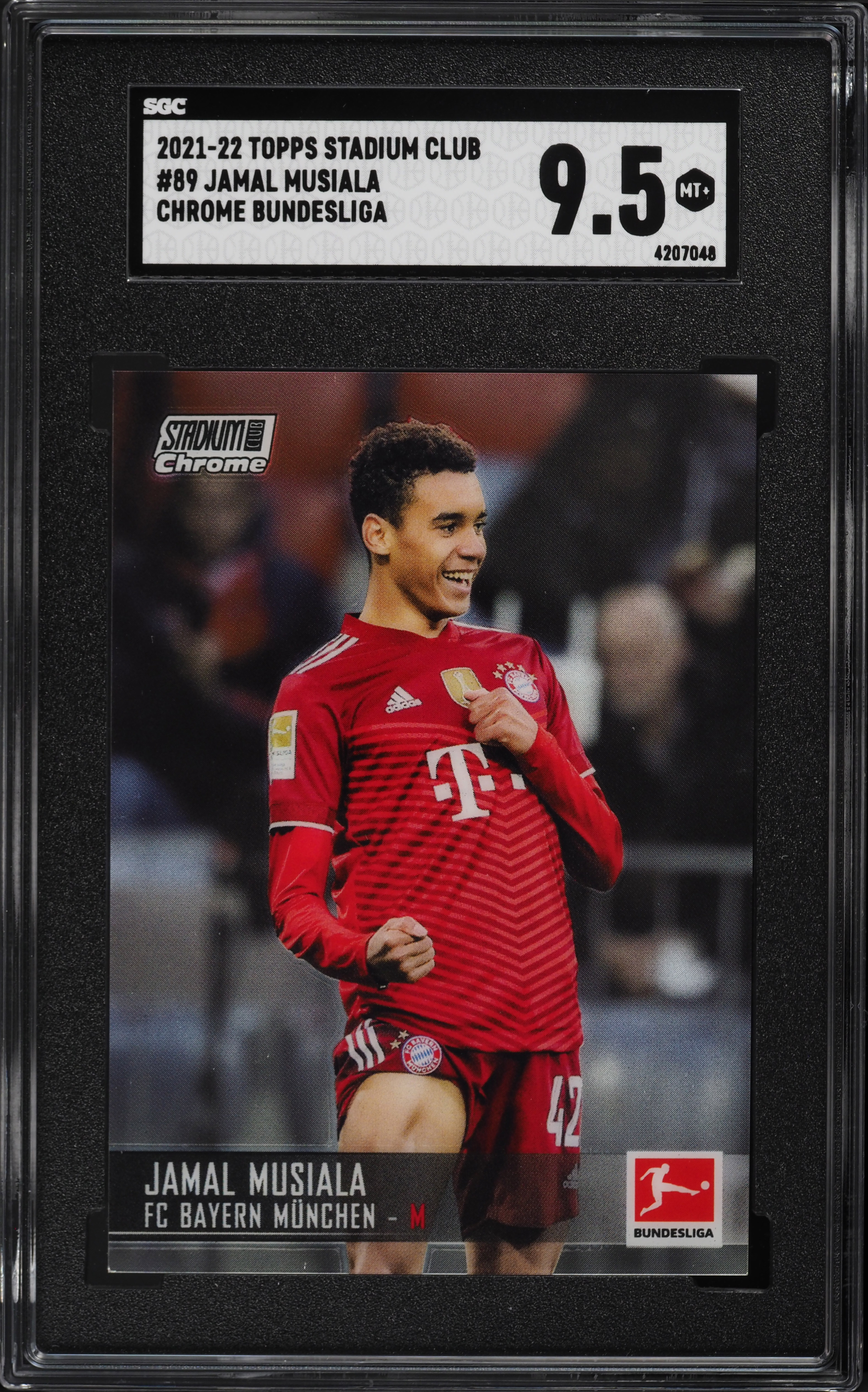 2021 Stadium Club Chrome Bundesliga Jamal Musiala #89 SGC 9.5 