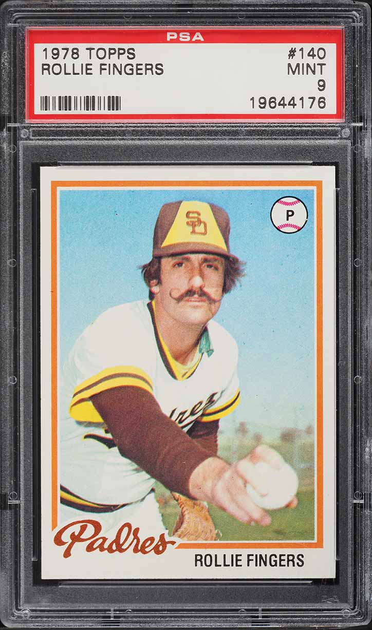 1978 Topps Rollie Fingers #140 PSA 9 MINT