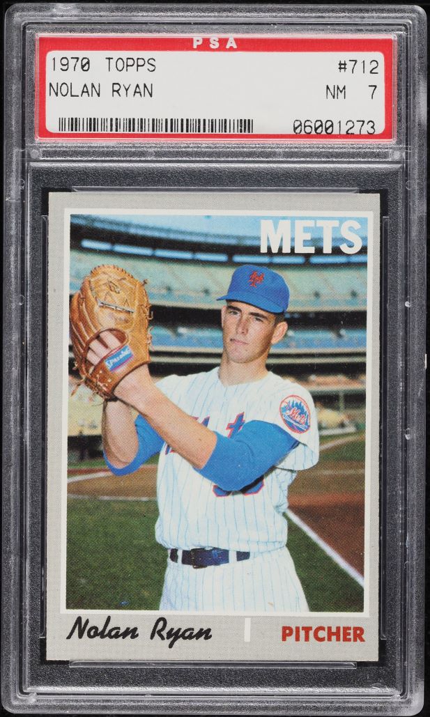1970 Topps Nolan Ryan #712 PSA 7 NRMT
