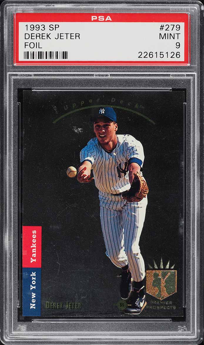 1993 SP Foil Derek Jeter ROOKIE #279 PSA 9 MINT