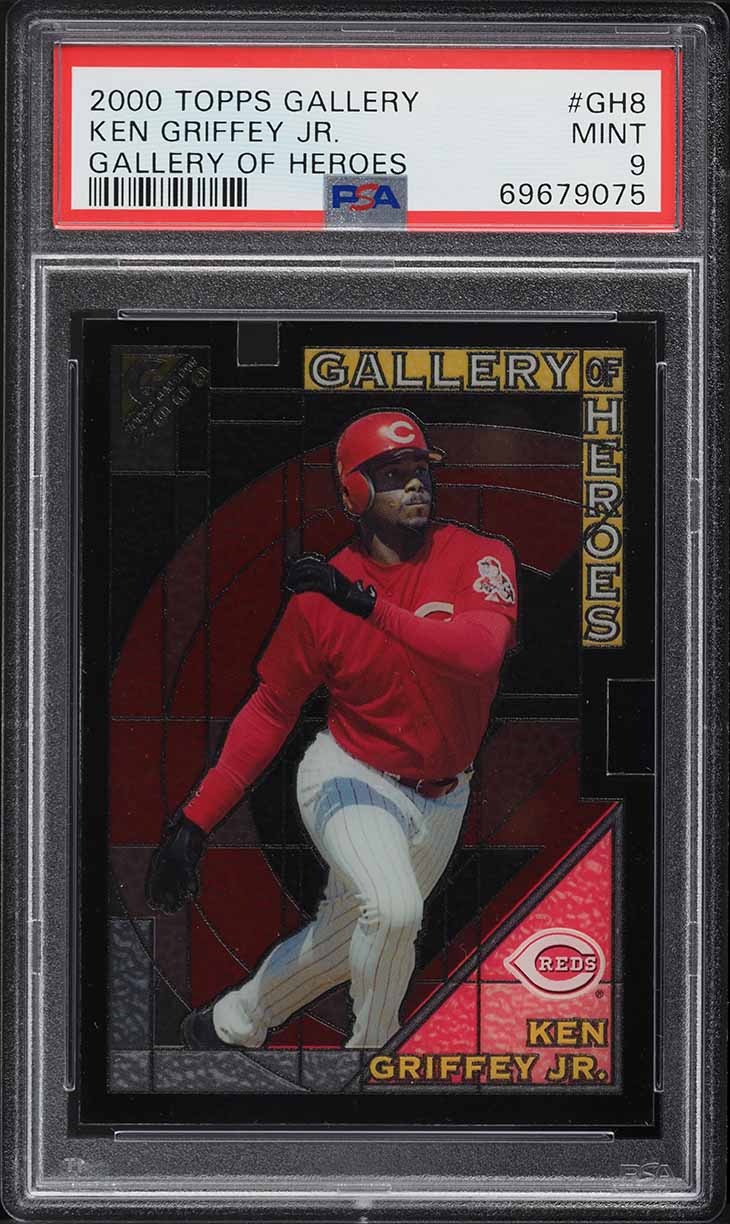2000 Topps Gallery Of Heroes Ken Griffey Jr. #GH8 PSA 9 MINT